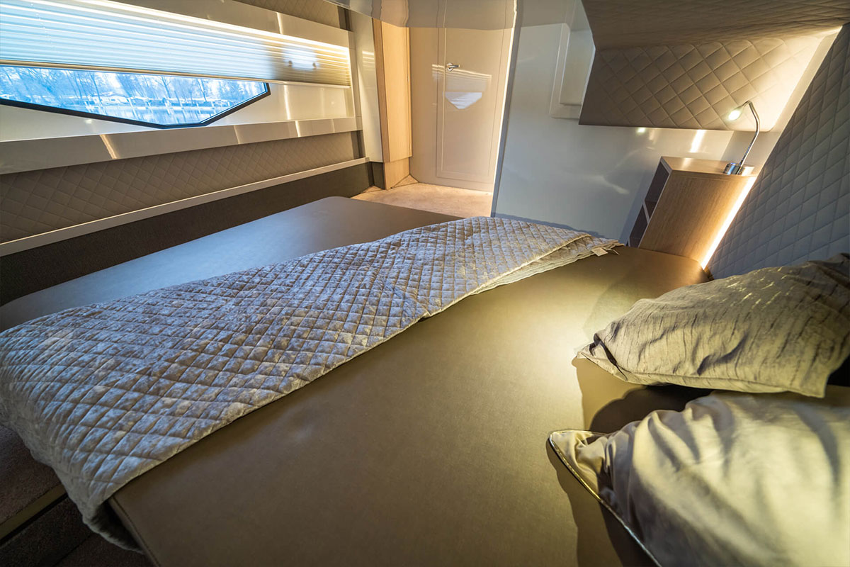 Freistehende Betten im Boot der Premium-Version